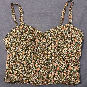 Form fitting colorful tank